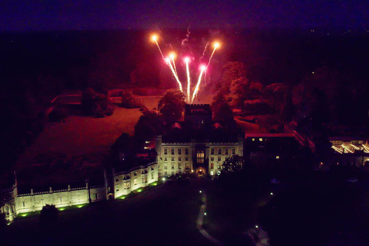 Ashridge House fireworks