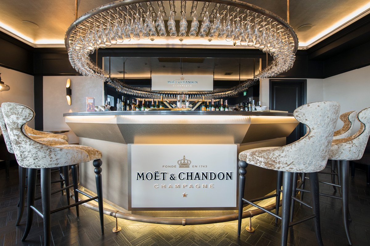 Hythe Imperial Hotel Moet and Chandon Champagne Bar