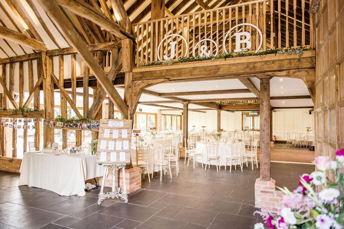 Old Brook Barn Essex barn wedding