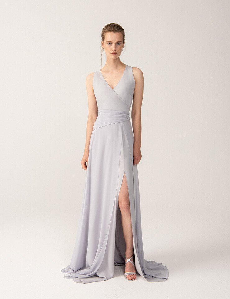 Rowley Hesselballe dresses: Ferah Dress in Grey £249