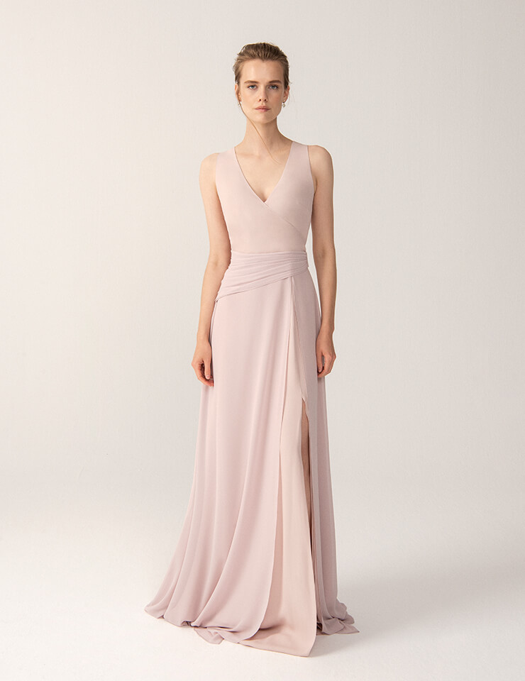 Rowley Hesselballe dresses: Ferah Dress in Pink £249