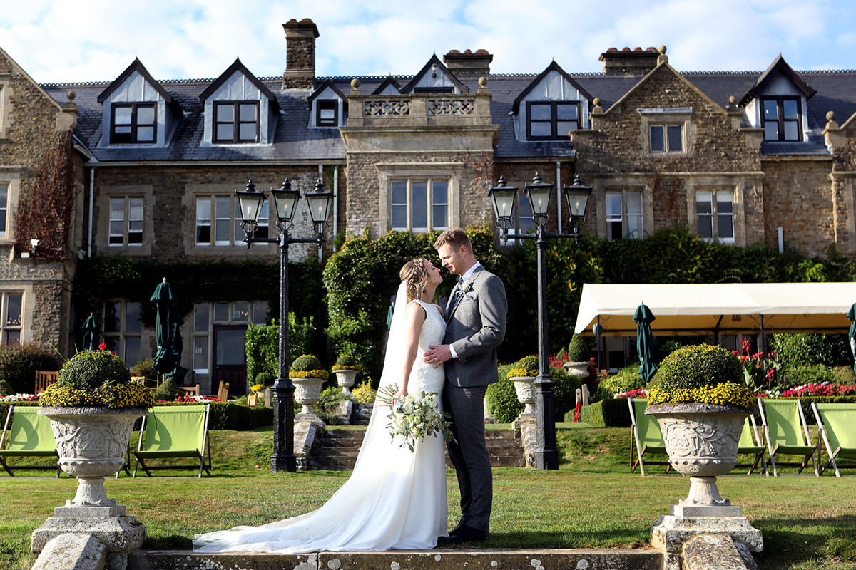 South Lodge summer wedding