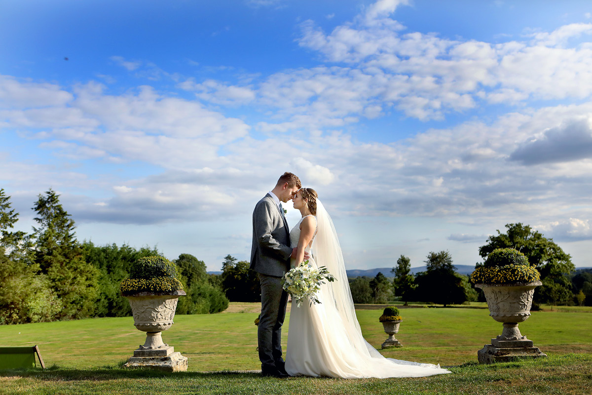 South Lodge wedding couple