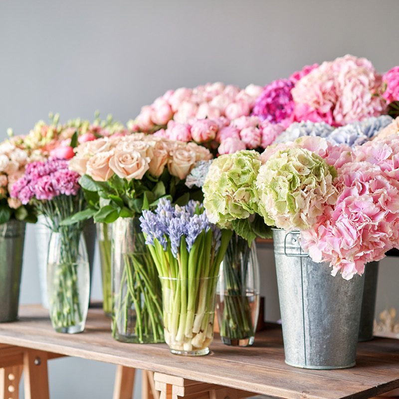 Wedding flowers by season