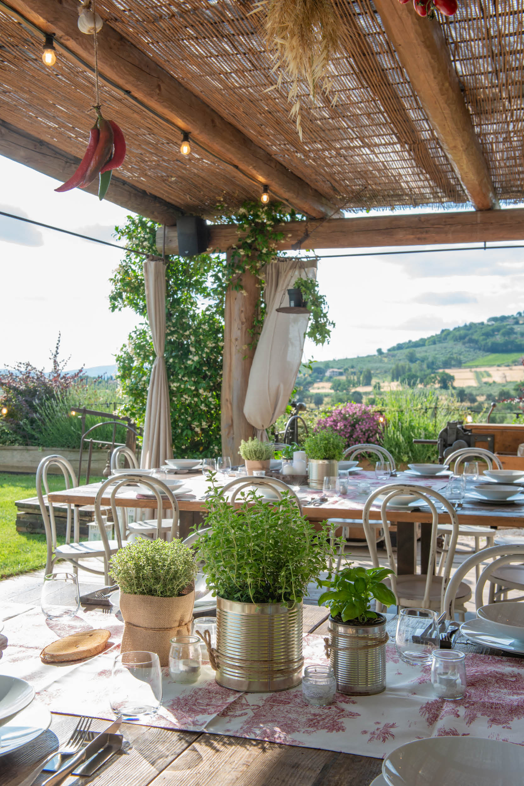 Borgo Antichi Orti Assisi summer wedding